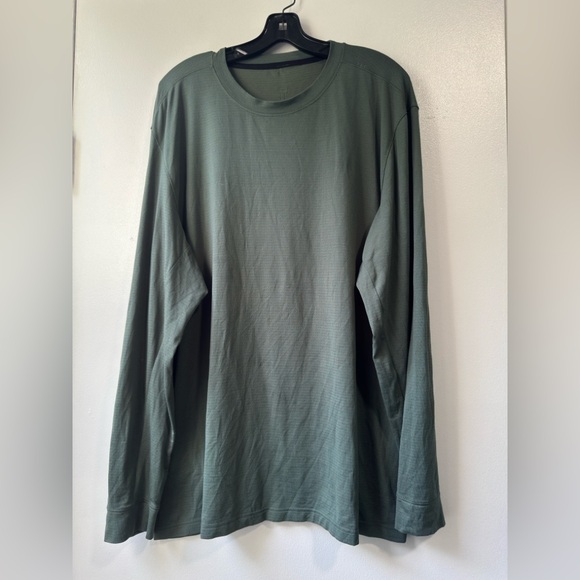 Lululemon Athletica Forest Green Long Sleeve Top - Picture 1 of 11